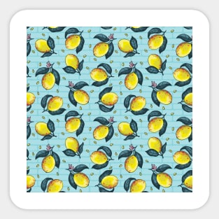 Summer Lemons Sticker